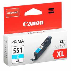 Canon CLI-551C XL Cyan (6444B001) ORIGINAL