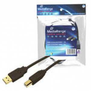 MEDIA RANGE USB 2.0A ZU USB 2.0B 1,80M / 480MBIT/S