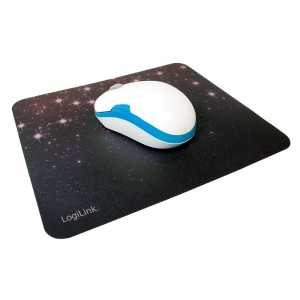 LOGILINK MOUSE PAD OUTER SPACE- MAUSPAD  METALLIC-EFFECT