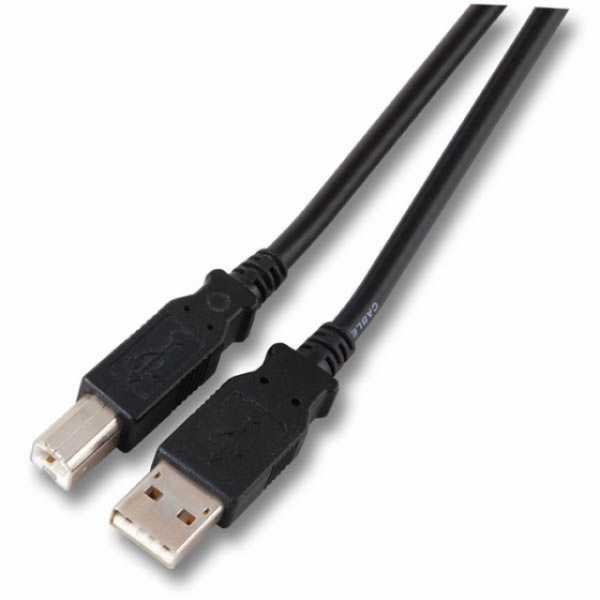 EFB Elektronik USB2.0 Anschlusskabel A-B, St.-St., 1,0m