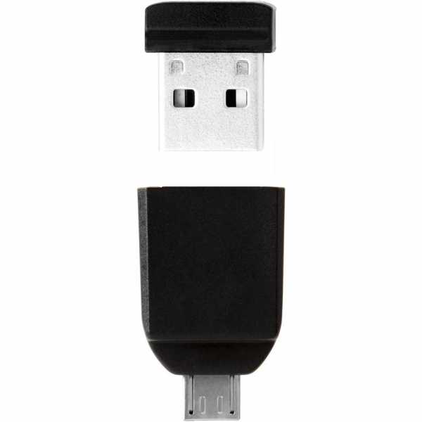 Nano USB Stick mit Micro Adapter 32GB